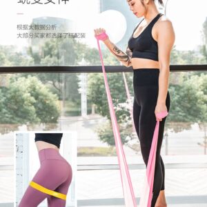 Pink resistance bands