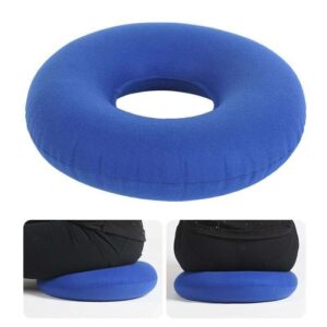 Inflatable donut cushion