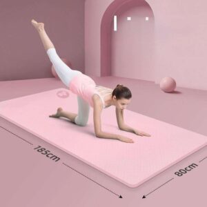 Pink yoga mat