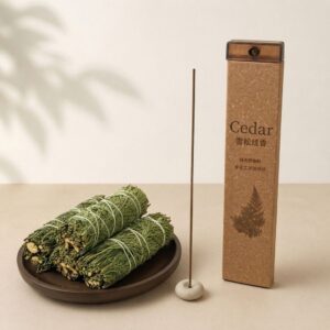 Cedar incense sticks